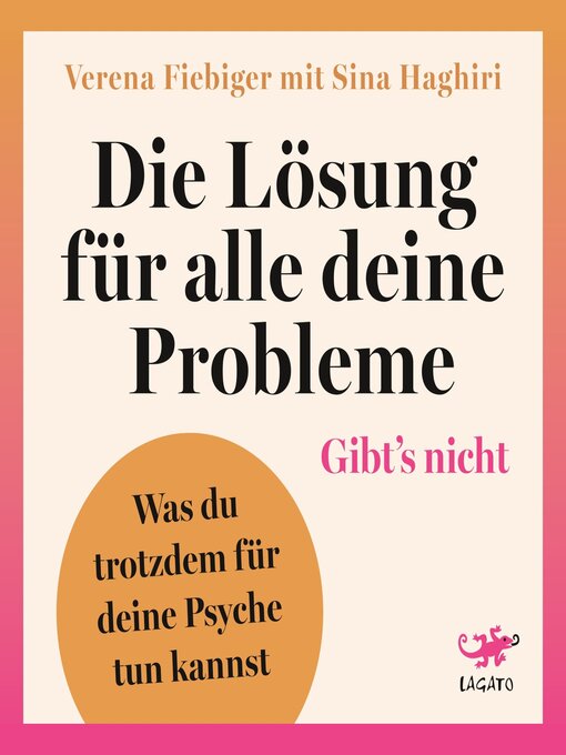 Title details for Die Lösung für alle deine Probleme by Verena Fiebiger - Wait list